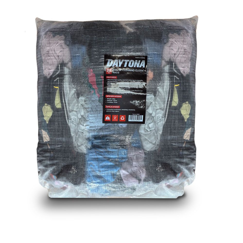 Daytona DCR20KG 20Kg Bags Of Cleaning Cloth Rags