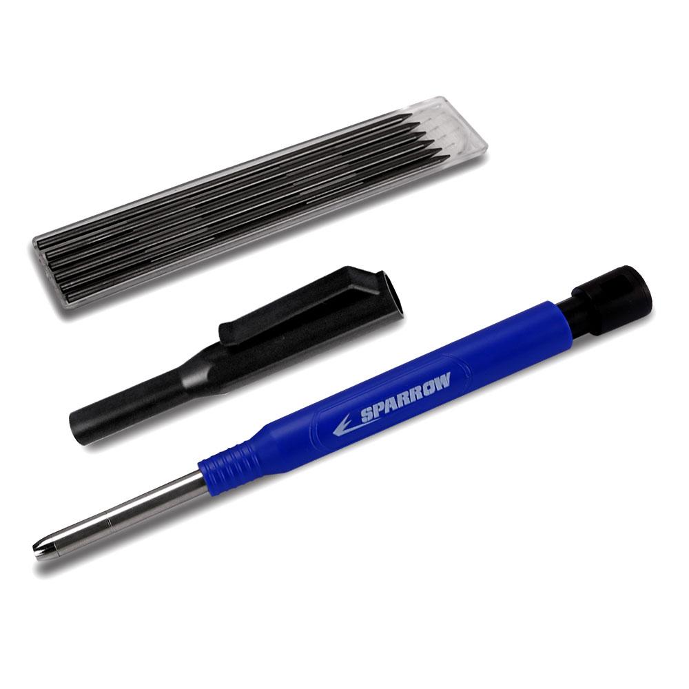 Sparrow SCPESET Carpenter Pencil Set With Refill Leads