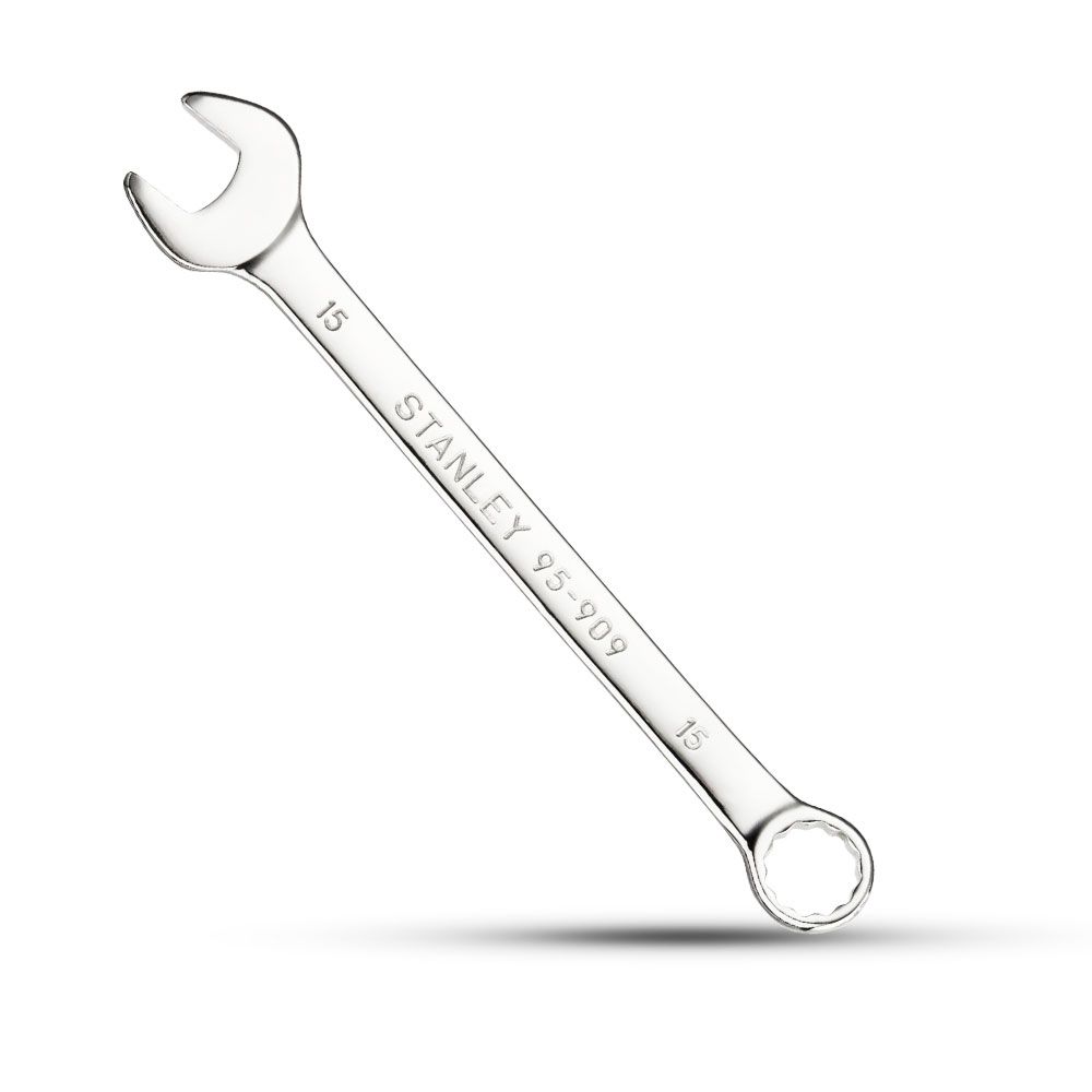 Stanley STMT95909-0 15mm 12pt Ring End ROE Combination Wrench
