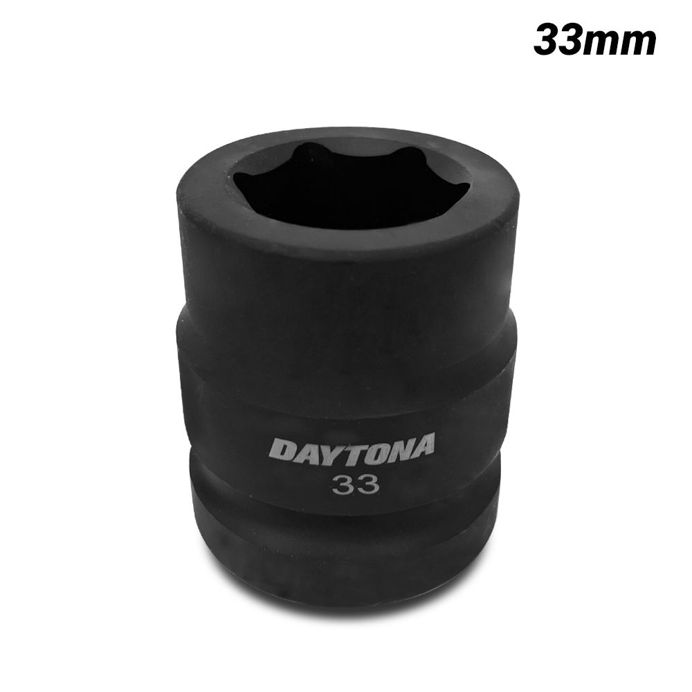 Daytona D1S33MM 33mm 1" Drive 6 Point Impact Socket