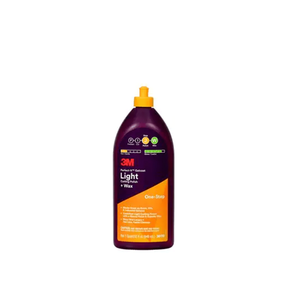 3M 60455109367 (36110) 3M™ Perfect-It™ Gelcoat Light Cutting Polish + Wax 36110, Quart (946 mL)