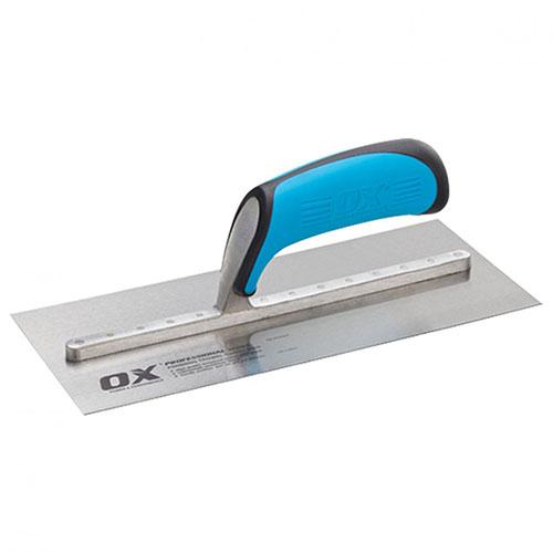OX Tools OX-P010914 Professional 120mm x 356mm Carbon Steel Finishing Trowel