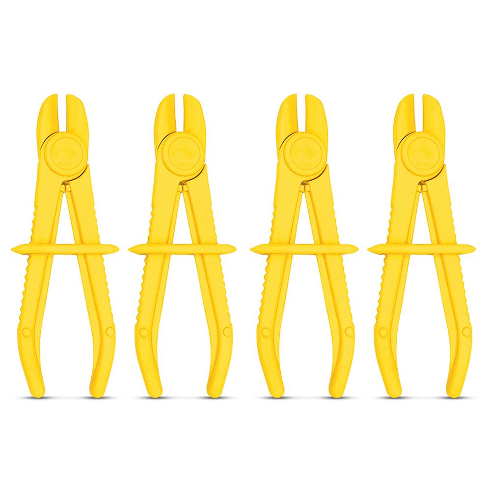 SP Tools SP70718 4pce Small Brake And Fuel Line Clamp Set