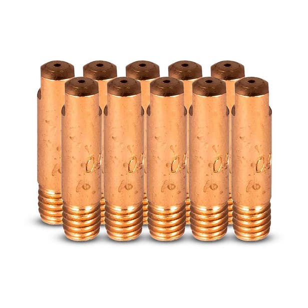 UNIMIG 0.9mm M6 Aluminium Contact Tip Suits SB15 Torch - 10 Pack PCTAL0008-09