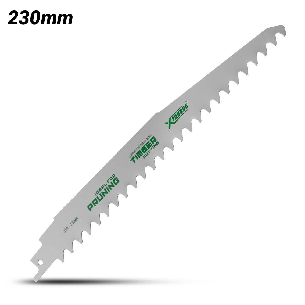 Xtorque X230PRB Single-Pack 230mm (9") 3 TPI Carbide Tipped Pruning Reciprocating Saw Blade