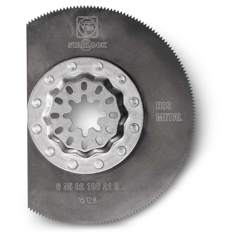 Fein 63502106210 85mm StarLock HSS Metal Semi-Circular Saw Blade