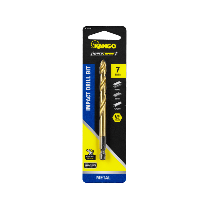 Kango 7mm Hypertorque Impact HSS Drill Bit