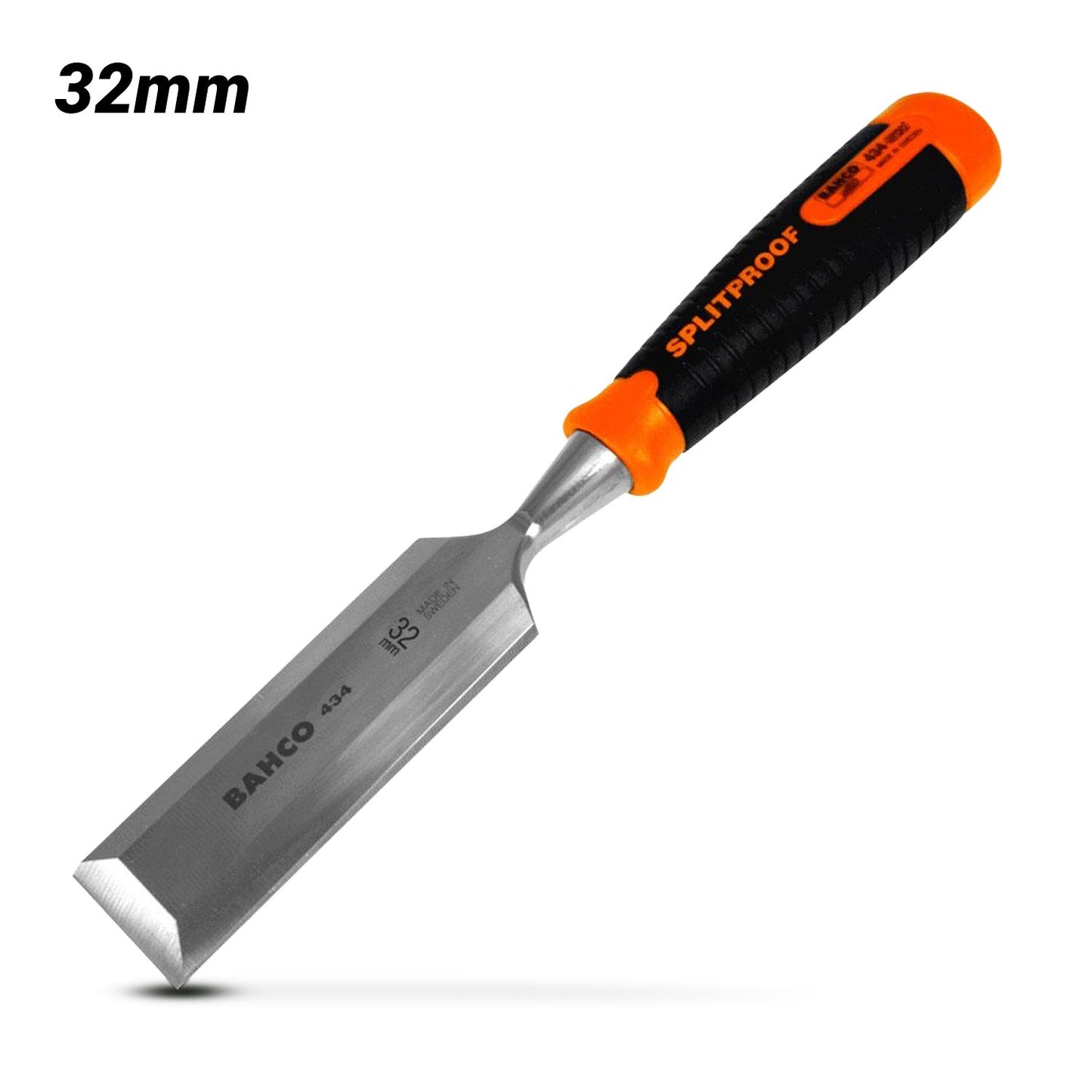 Bahco 434-32 32mm 434 Series SplitProof Bevel Edge Chisel