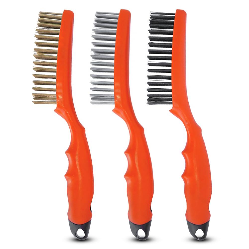 SP Tools SP30892 3pce 254mm Wire Brush Set