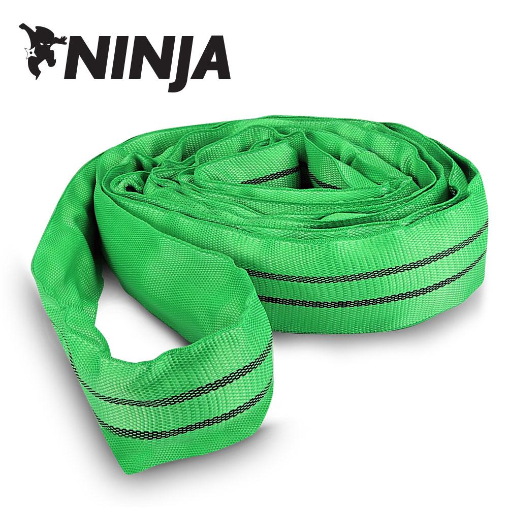 Ninja NS20002 2 Ton x 2m Round Lifting Sling Green
