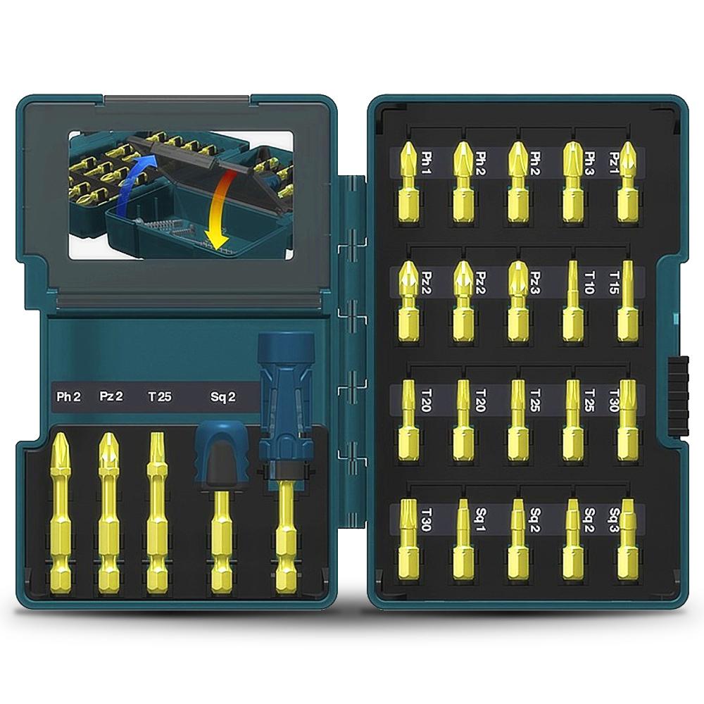 Makita B-49915 26pce Impact Gold Torsion Screwdriver Set