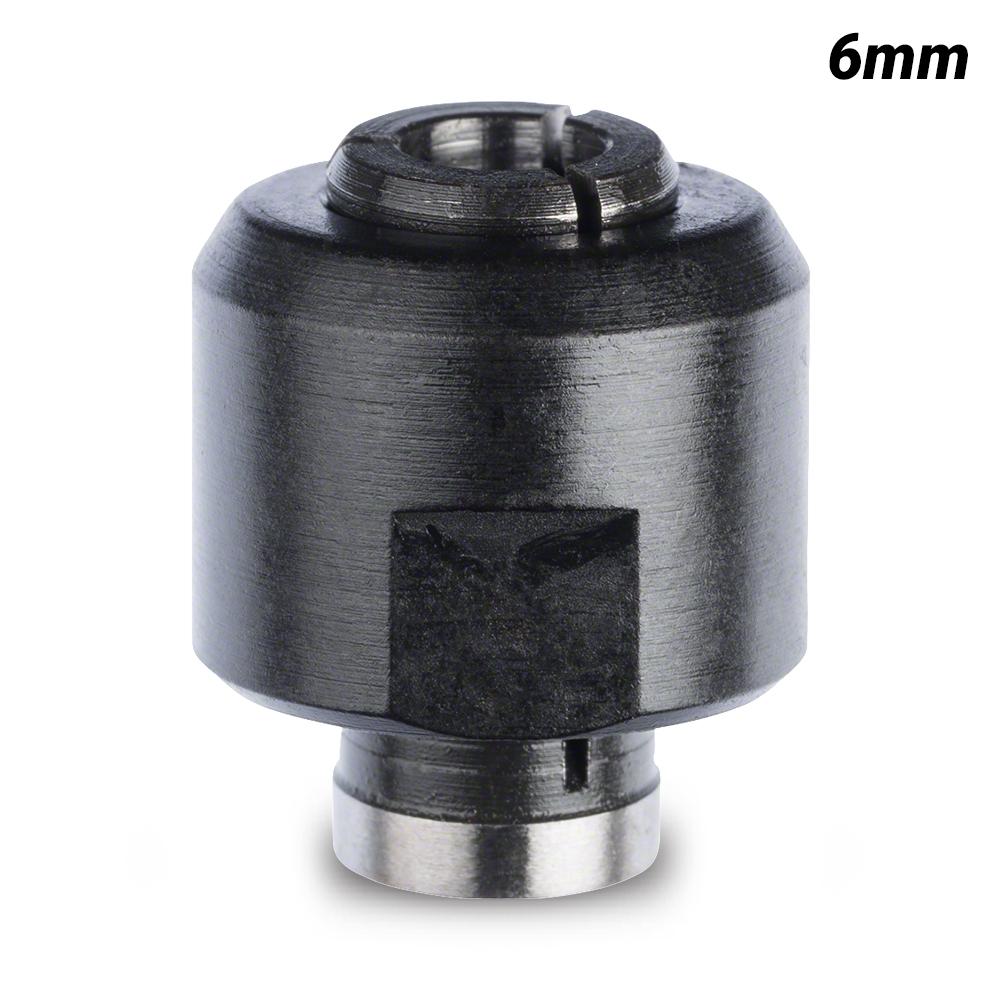 Bosch GGS 27 SPZ 6 (2.608.570.084) 6mm Collet with Locking Nut Suits Straight Grinders