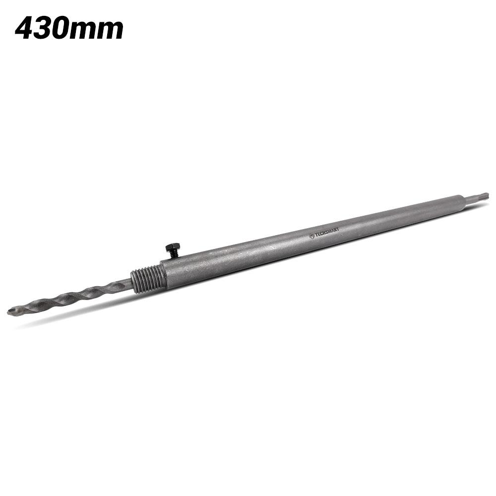 Techsmart TASDS430 430mm SDS-Plus Adapter to M16 Thread Suits Light Weight Core Bit