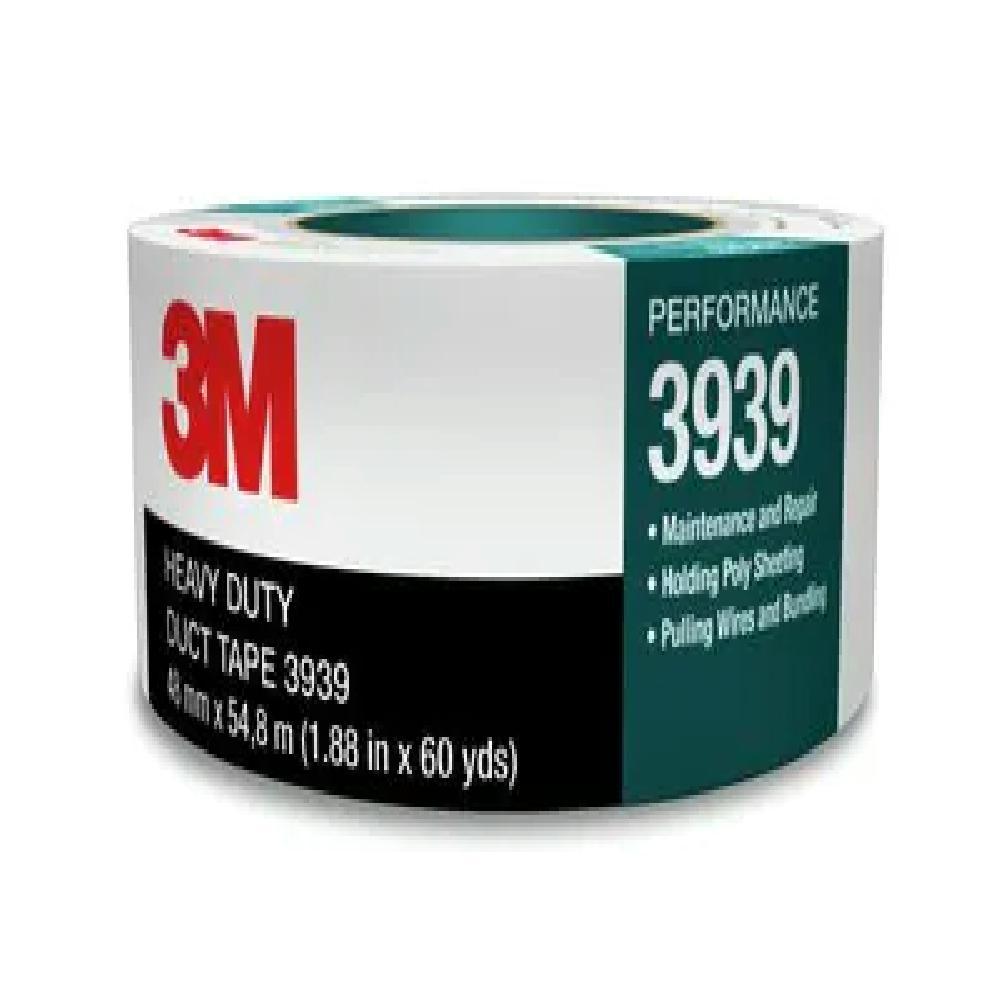 3M 70006250131 (3939 ) 3M™ Heavy Duty Duct Tape 3939 Silver, 48mm x 55m
