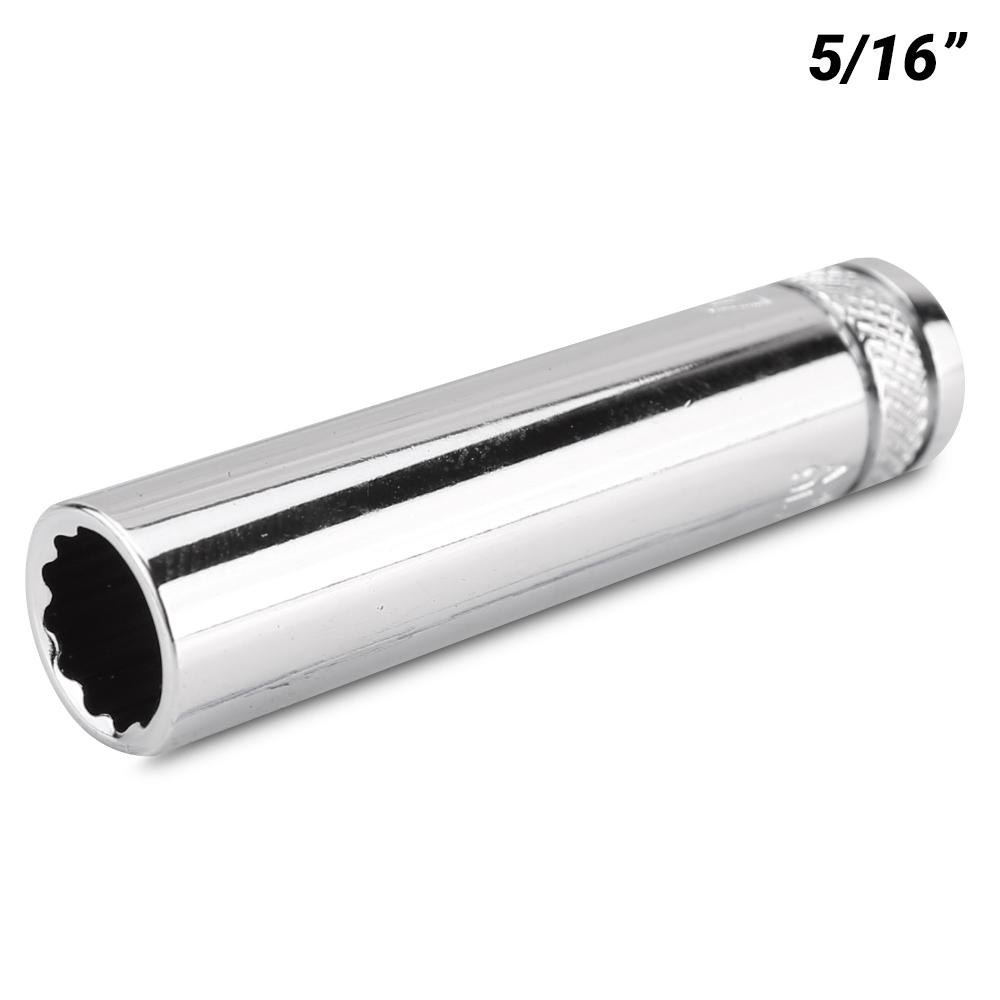 Daytona D14516DS 1/4" Drive 12 Point 5/16" AF Imperial Deep Socket