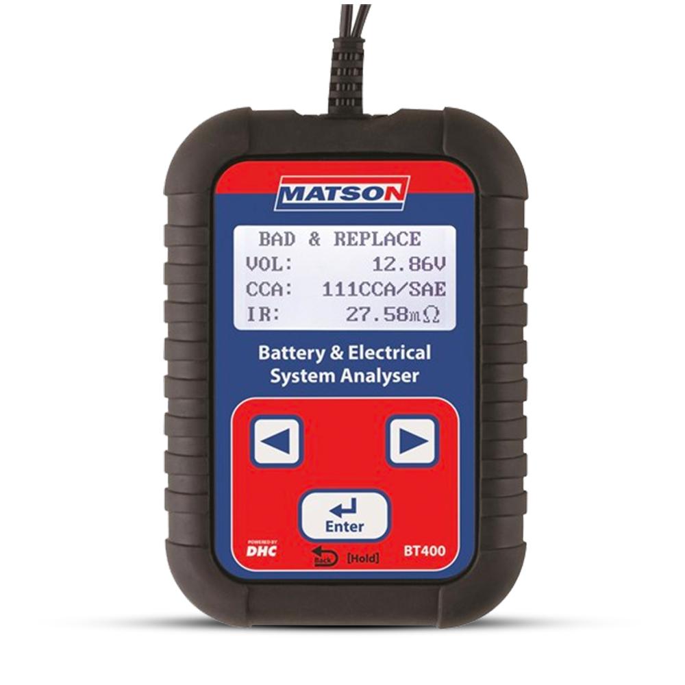 Matson BT400 Digital Battery & System Tester