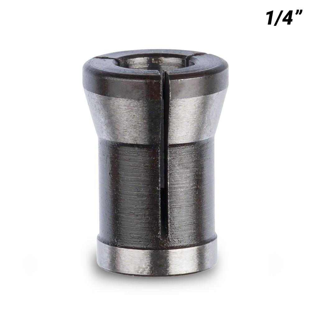 Bosch 1/4 COLLET (2.608.570.048) 1/4" Collet without Locking Nut Suits Straight Grinders