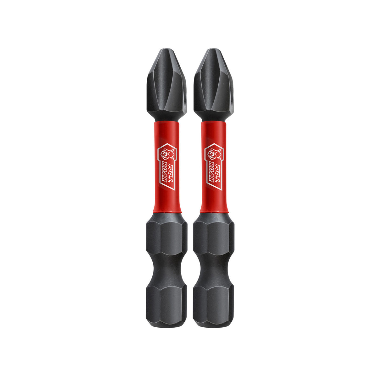 Full Boar PH2 x 50mm Impact Torsion Bit - 2 Pack