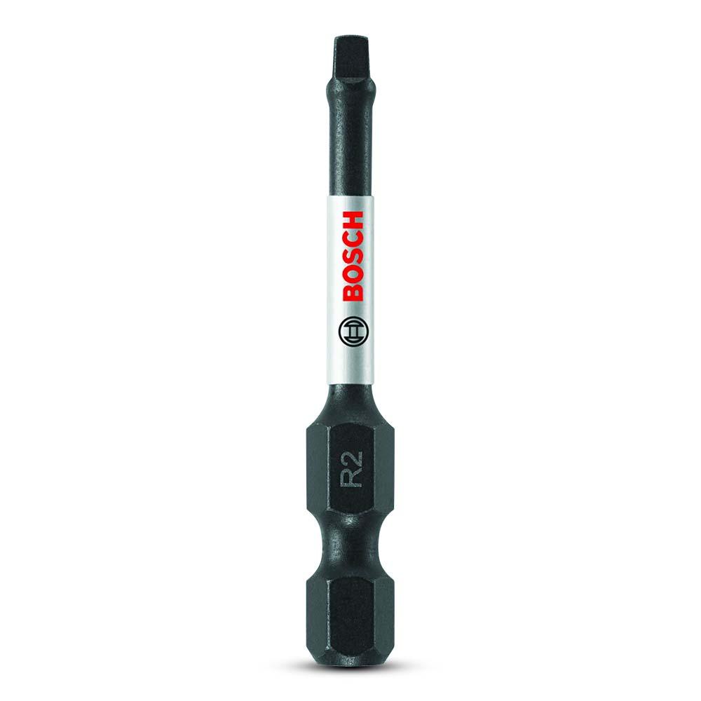 Bosch ITSQ2205 (2.610.069.816) 5-Pack Impact Tough 1/4" 50mm R2 Square Insert Screwdriver Bit