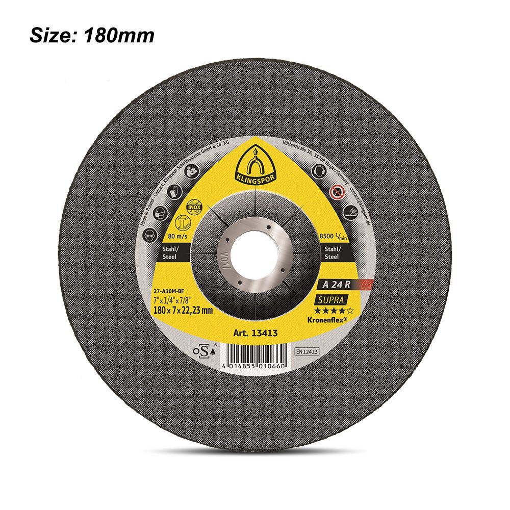 Klingspor 13413 180mm Grinding Discs