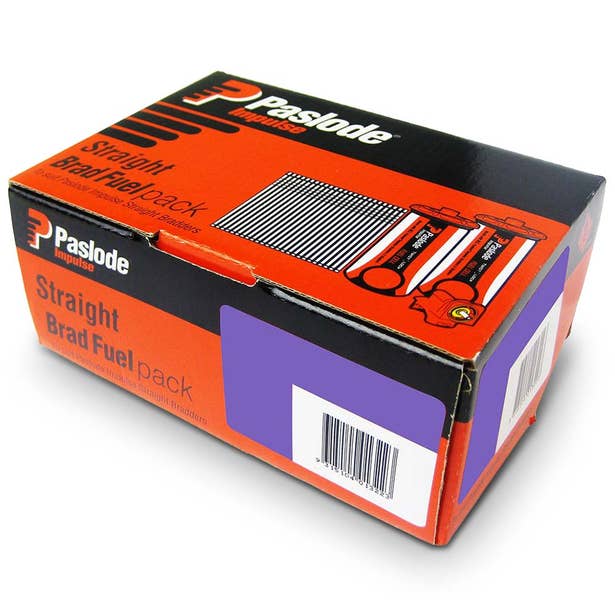 PASLODE 50mm C Brad Nails & 3 Fuel Cells - 3000 Pack B20630