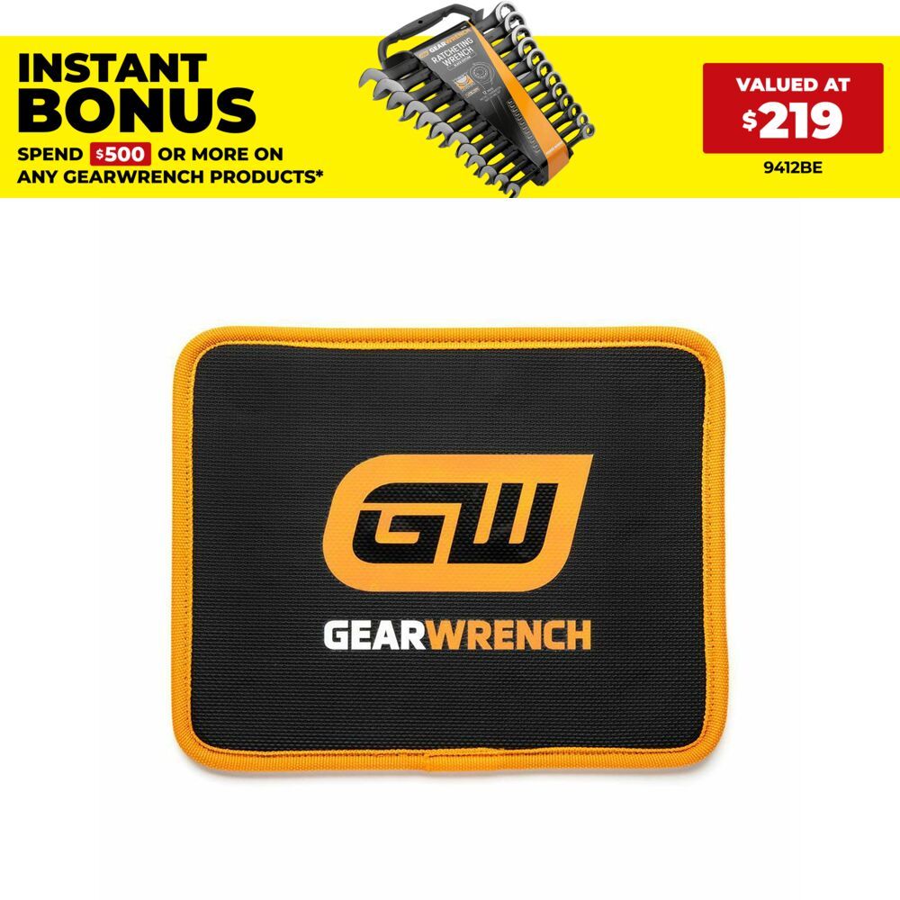 GEARWRENCH GWMAGMAT108 254mm x 203mm (10" x 8") High Strength Magnetic Tool Mat