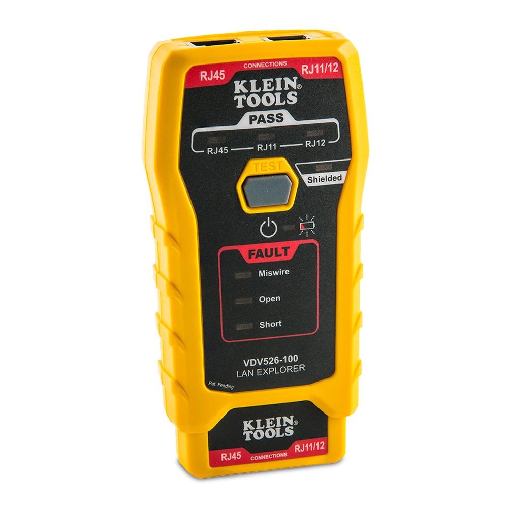 Klein A-VDV526-100 Network Cable & LAN Explorer Data Cable Tester with Remote
