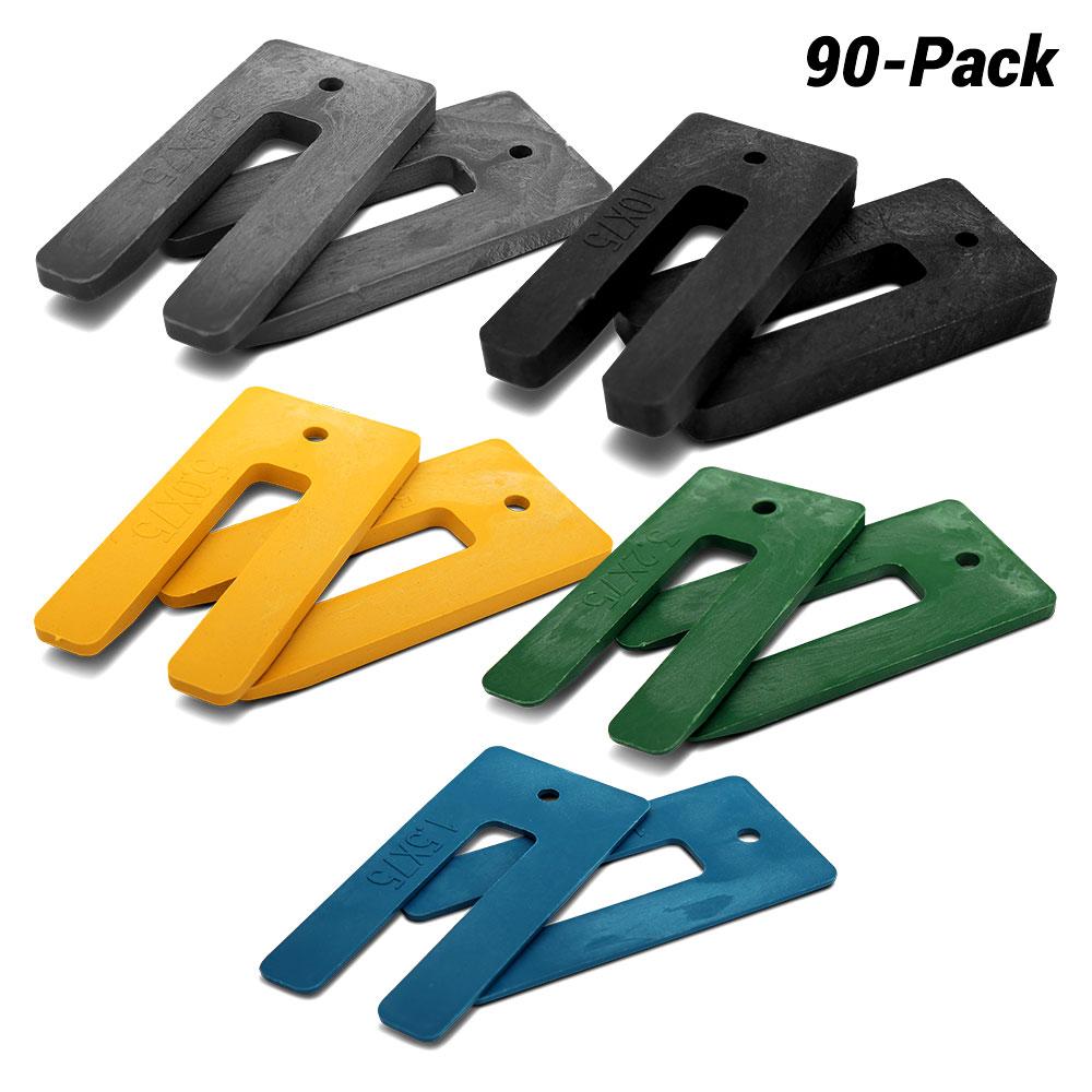Fixed Fasteners FWPMIX 1.5-10 x 75mm U-Shaped Mixed Sizes Window Packers
