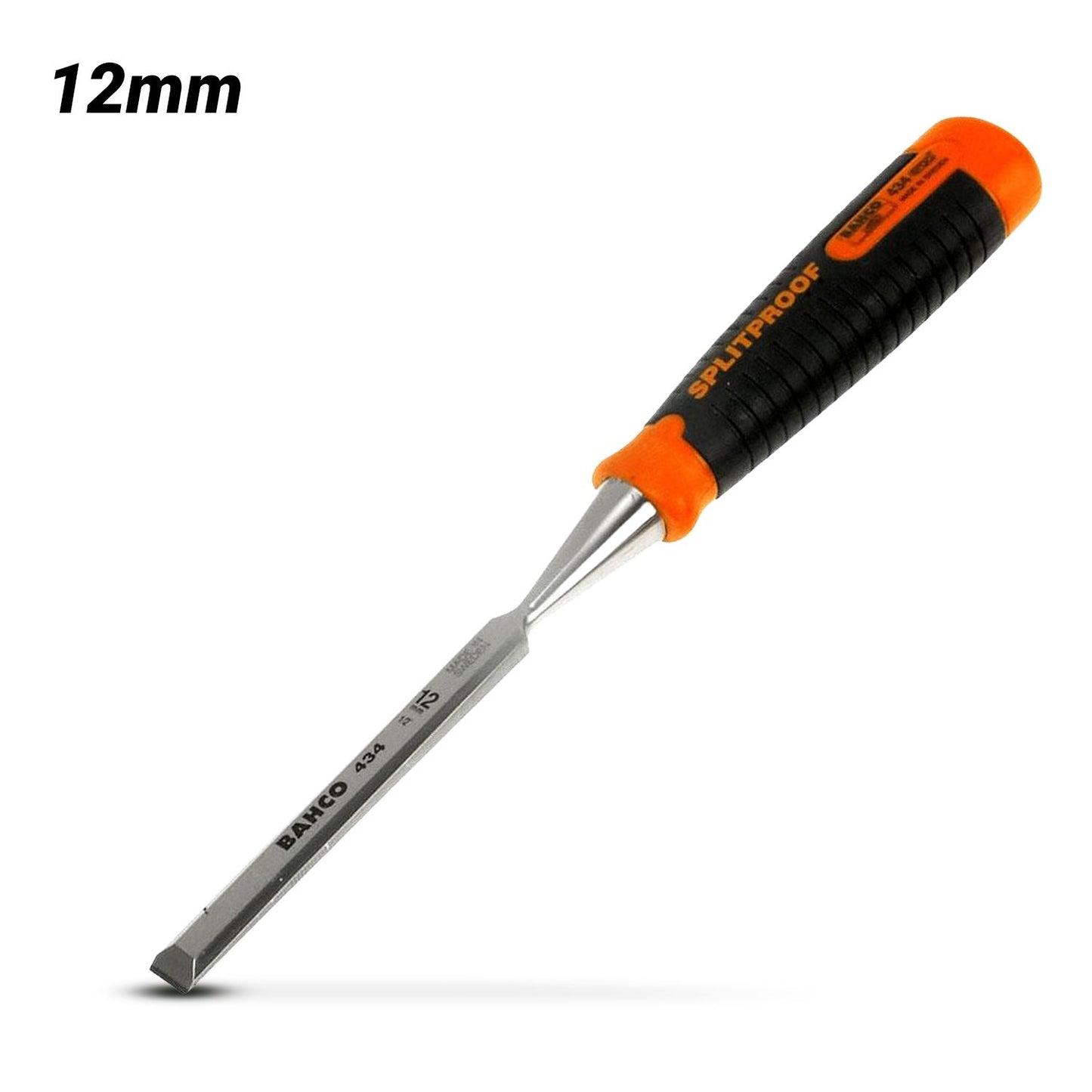 Bahco 434-12 12mm 434 Series SplitProof Bevel Edge Chisel