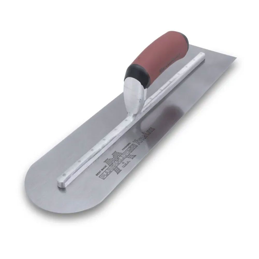 Marshalltown MTMXS81RED 457mm x 102mm Carbon Steel Durasoft Handle Finishing Trowel