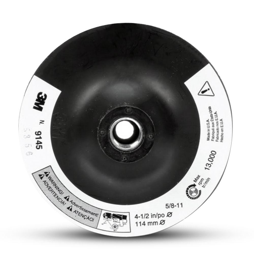 3M 61500138476 (9145                ) 115mm x M14 Contact Disc Pad for Hook and Loop Discs