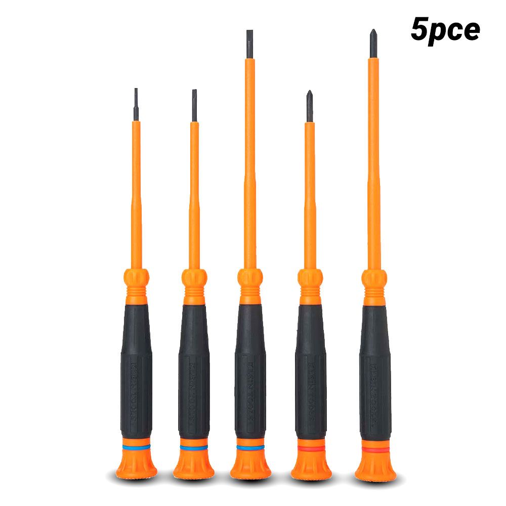 Klein A-85615INS 5pce Insulated Precision Screwdriver Set