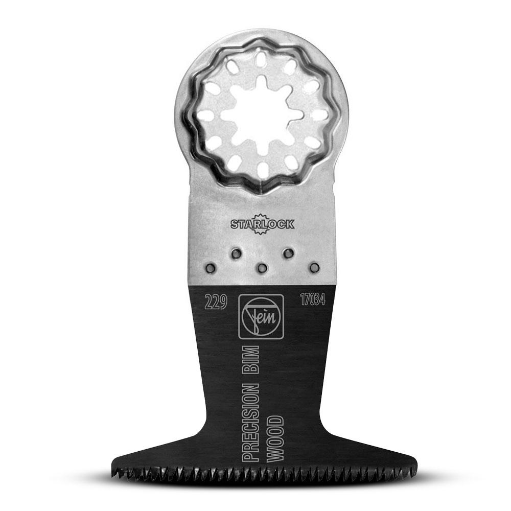 Fein 63502229210 65mm x 50mm StarLock E-Cut BIM Wood Precision Multi Tool Saw Blade