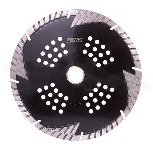 Ehwa 7INWALLCH 180mm (7") Tornado Diamond Wall Chaser Blade