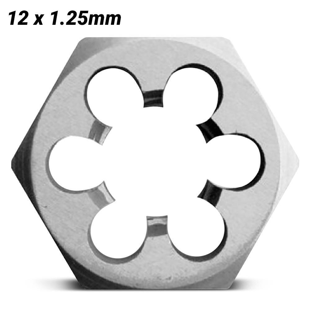 Bordo 4832-12 12mm x 1.25mm MF Chrome Die Nut