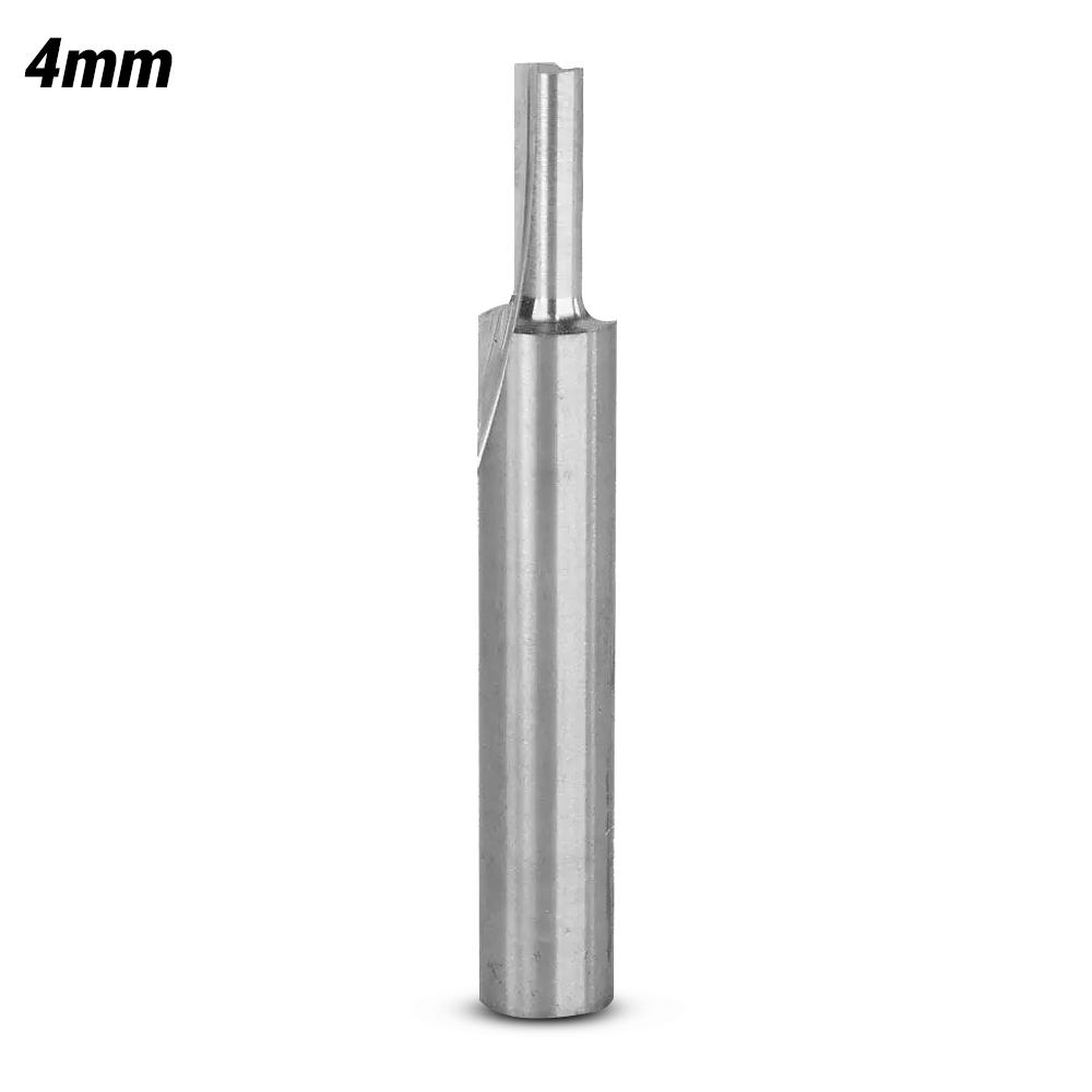 TruaCut TM204 4.0mm 1/4" Shank Straight Single Flute Router Bit