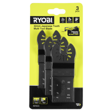 Ryobi 32mm Japanese Tooth Multi Tool Blade 3 Pack