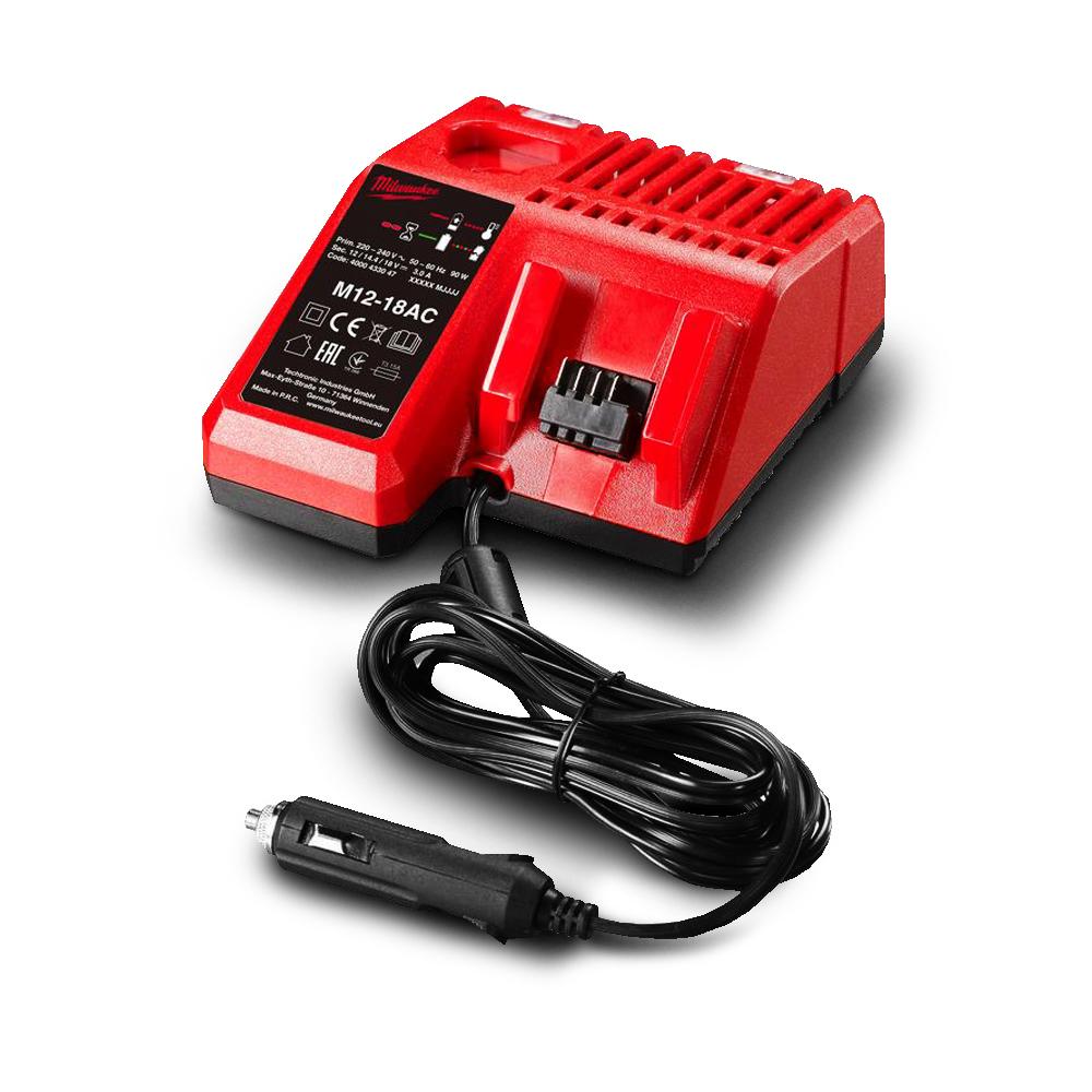 Milwaukee M12-18AC 12V - 18V Li-ion Automotive Car Battery Charger