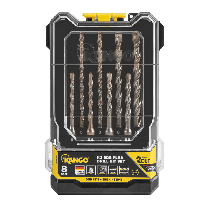 Kango K2 8 Piece SDS Plus Drill Bit Set
