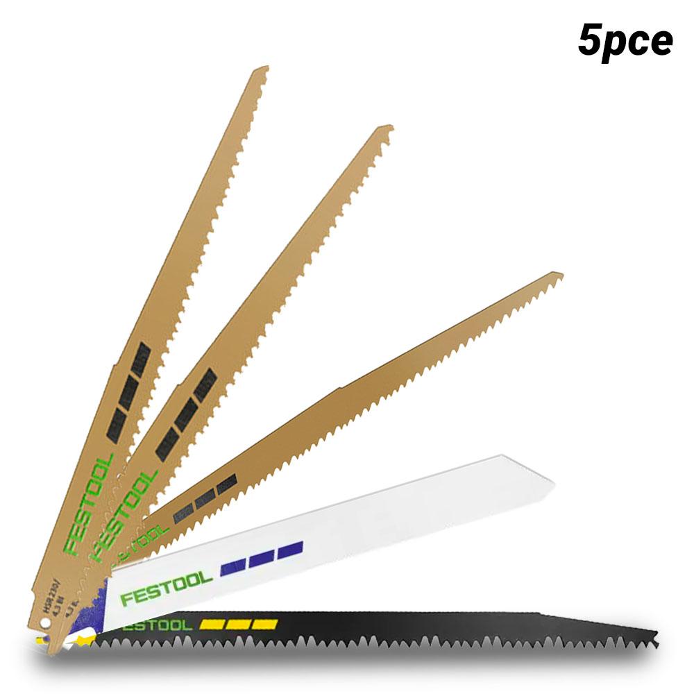 Festool RS-Sort/5 (577496) 5pce Assorted Recipro Saw Blade Set