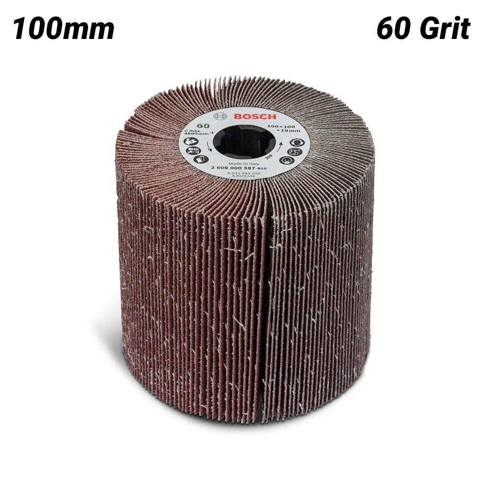 Bosch 100X19MM,G60,1X (2.608.000.597) Flap Sanding Wheel - Grit 60