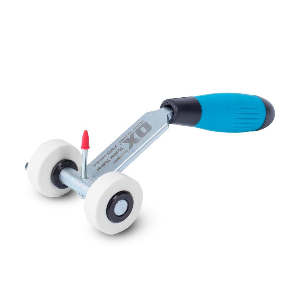 OX Tools OX-P030501 OX Professional Poly Wheel Roller Raker
