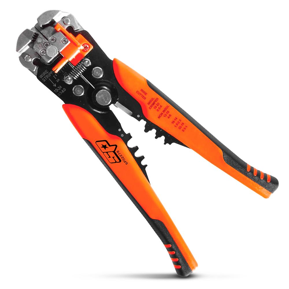 SP Tools SP32278 200mm (8") Automatic Wire Strippers With Crimper