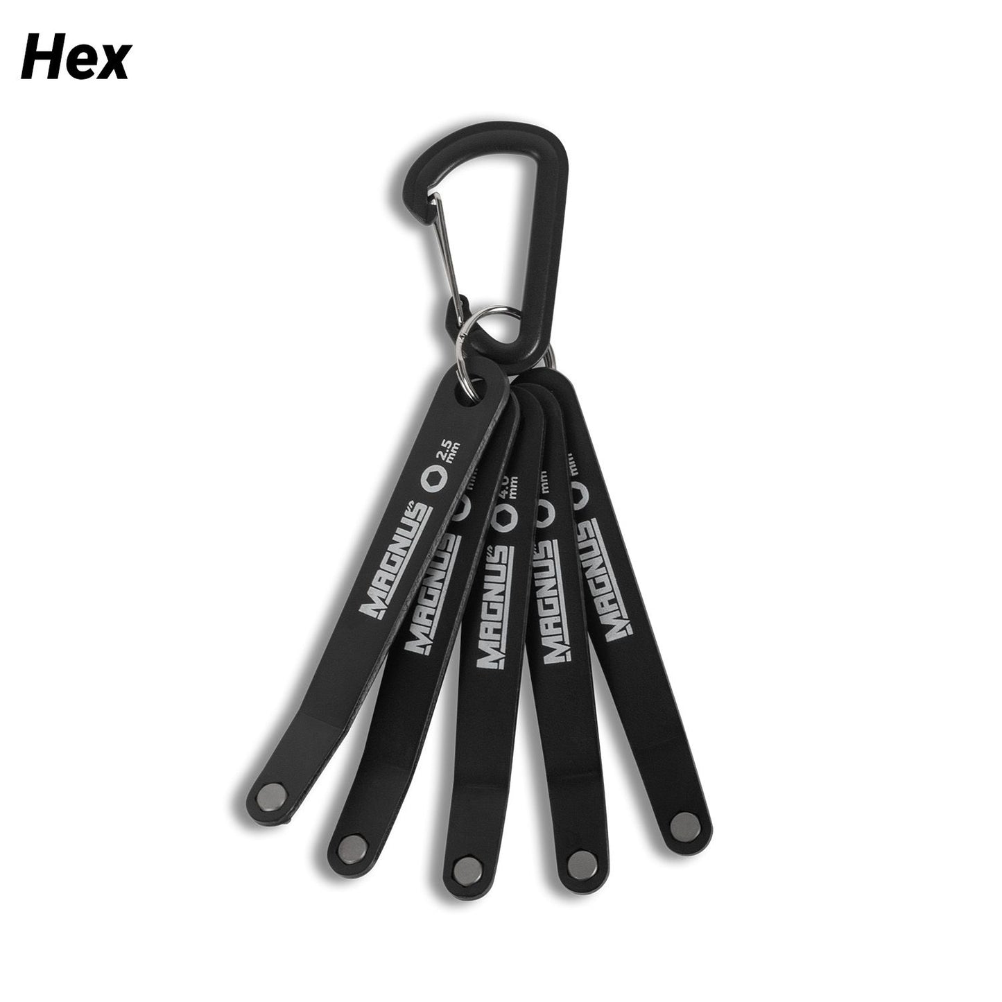 MAGNUS MLPH5 5pce Hex Ultra Low Profile Screwdriver Set