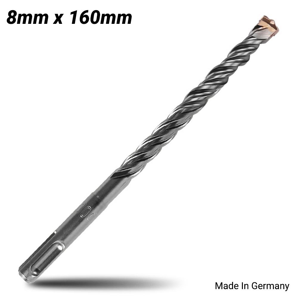 Xtorque X8160 Platinum SDS PLUS 8mm x 160mm Platinum 2 Cutter Drill Bit - MADE IN GERMANY