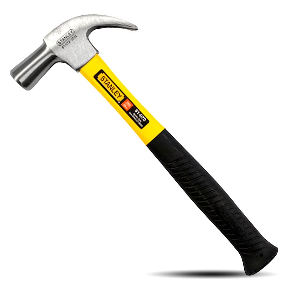 Stanley 51-072 20Oz / 565G Curve-Claw Fiberglass Hammer