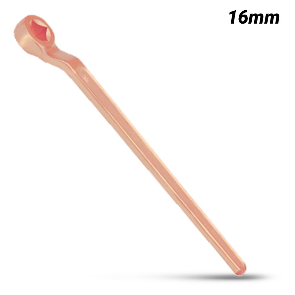 T&E Tools CB165-16 16mm (0.6") Copper Beryllium Square Valve Driver Wrench
