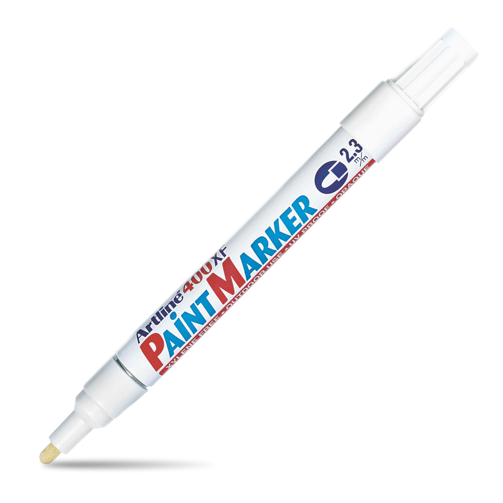 Artline 140033B 400 Paint Marker White 2.3mm