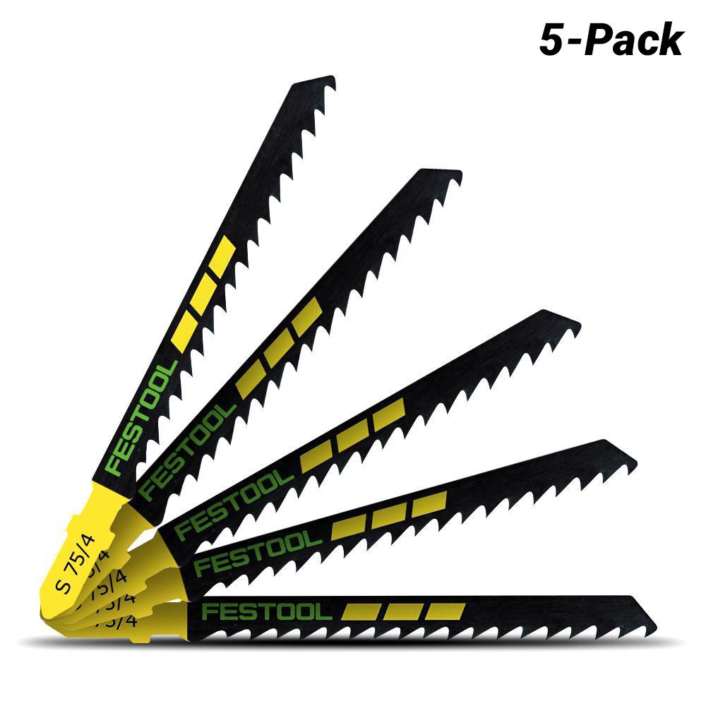 Festool 204305 5-Pack Jigsaw Blades