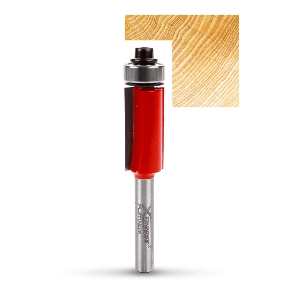 Xtorque XP1274 Platinum 12.7mm Straight Trim 1/4" Shank Router Bit